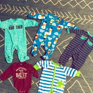 Baby boy bundle pjs